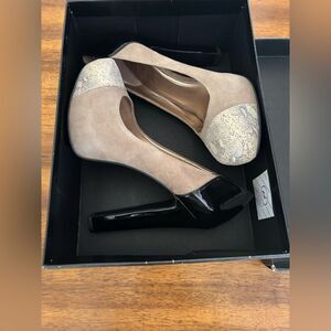 BCBG platform heels